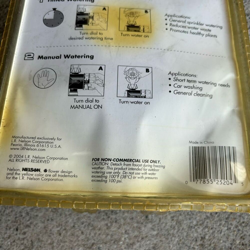 Nelson Automatic Shut-Off Timer *New* - Picture 5 of 5